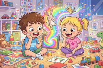 animate 2d kids cartoon videos, nursery rhymes and story animations