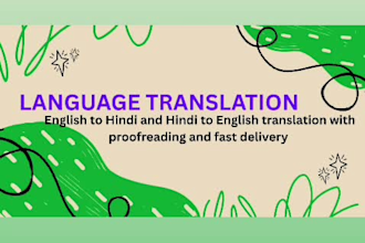 tansalate english to hindi and hindi to english