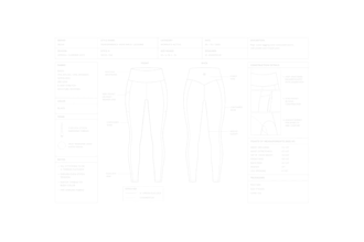 do activewear tech pack clothing designer gymwear tech pack design sportswear