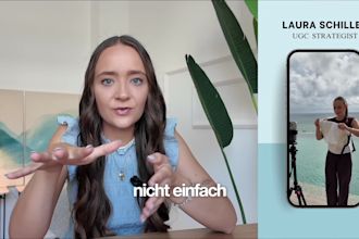 create performing ugc videos in german