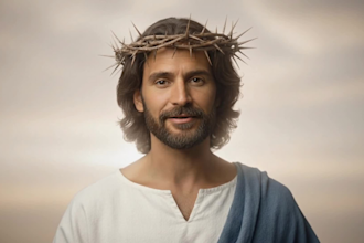 make jesus give a happy birthday message