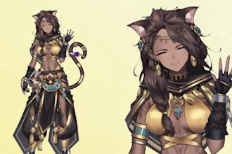 create a live2d vtuber model and avatar with professional live2d rigging