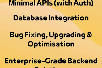 build production ready rest apis and minimal apis in asp net core including auth