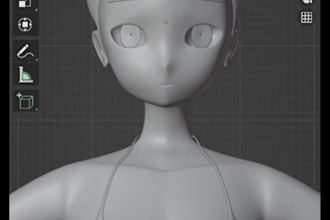 create and rig a 3d vtuber model for vtube studio, animaze and vseeface