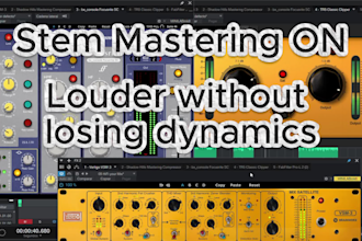 professional stem mastering for rock, punk and metal