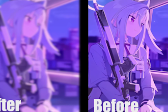 upscale, enhance and restore your images to 4k ultra HD