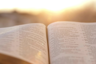 create a bible study or religious presentation