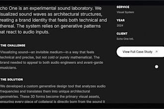 design professional landing page for startup business or service pages