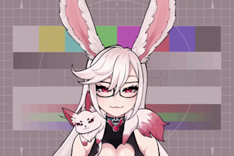 do vtuber model live2d rigging giftuber vtube studio streaming avatar pngtuber
