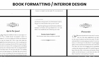 do expert book typesetting and create ebook for kdp