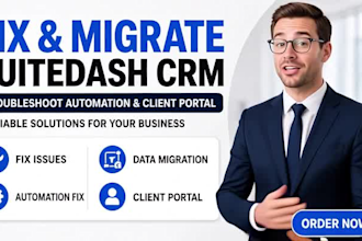 fix suitedash issues migrate suitedash CRM troubleshoot automation client portal