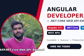 build a modern angular web app with aspnet core web API