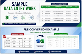 convert PDF to word or excel with high accuracy