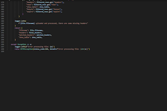 create automation backend with fastapi