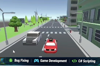 unity 2d game developer for bug fixing and development