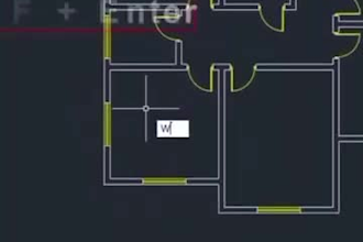 convert your sketch or PDF into an autocad floor plan