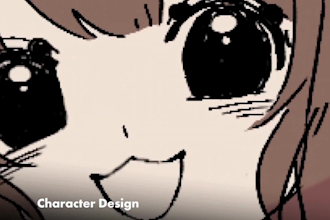 design custom pngtuber model in chibi style, chibi vtuber model, twitch stream