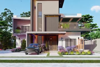 do 3d architectural exterior interior animation rendering