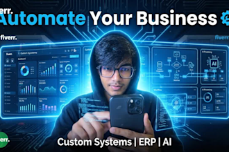 build a custom business automation system or erp solution