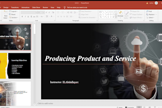 create professional powerpoint presentations and reports