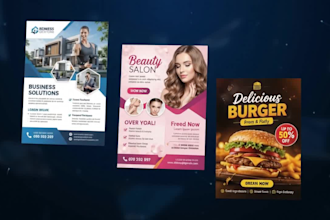 design a professional flyer