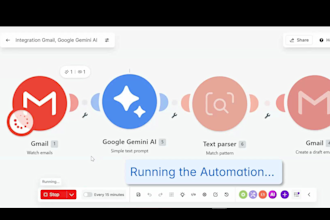 build an ai chatbot or automation system using makecom and voiceflow