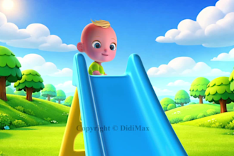 make 3d animation, cartoon animation and kids storytelling