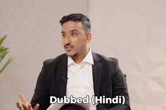 dub your youtube video in hindi with voice cloning