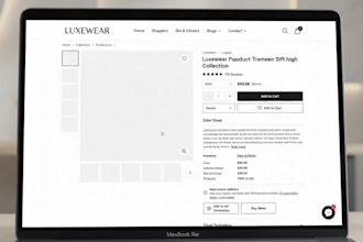 upload products and customize shopify product pages with