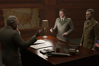 create a premium 3d documentary videos like fern for you