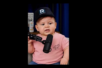 turn your podcast into ai baby talking video baby podcast for tiktok and youtube