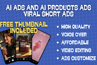 create high converting ai ads and ai viral short ads