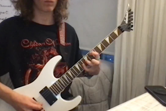record heavy rhythm guitars for your metal or rock song