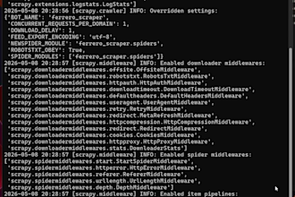 build a high speed web scraper using python and scrapy