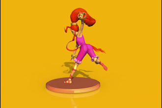 sculpt 3d model for 3d printing, animations or any purposes