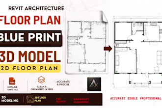 design your floor plan blueprint with revit