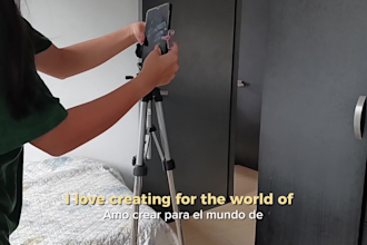 create a video ugc for tiktok or reels in spanish or english