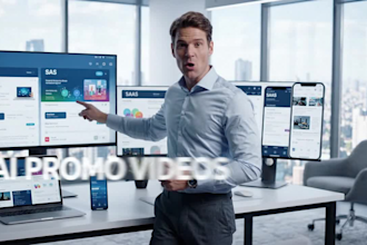create ai promo videos for saas, apps and websites