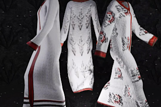 create 3d garment clo3d for your character brand