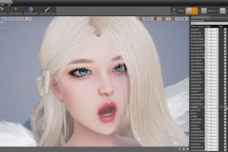 rig3d for livestream,kick,twitch,tiktok,youtube,52 arkit blendshapes,facial,cc5