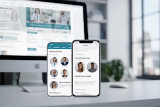build a hipaa friendly medical website with an ai patient booking assistant
