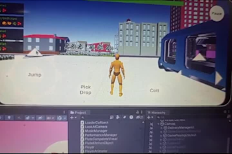 develop interactive 3d games and vr experiences in unity