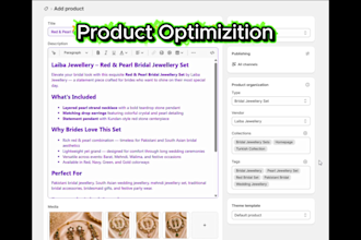 optimize shopify product listings for SEO, GEO, aeo