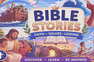 create bible stories, christian videos for youtube monetization