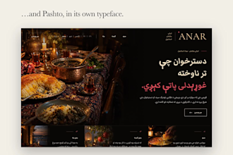 build a multilingual rtl website in farsi, dari, pashto or any language