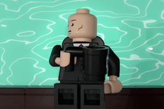design custom 3d lego minifigure animation, lego toy design set with pdf manual