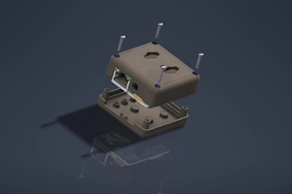 do electronics enclosure and custom keyboard design using fusion360, blender