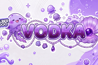 design vtuber logo jrpg anime style for streamer twitch