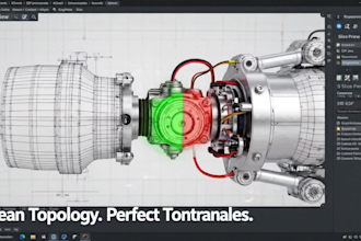 design precise, mechanical, and articulated 3d models for 3d printing