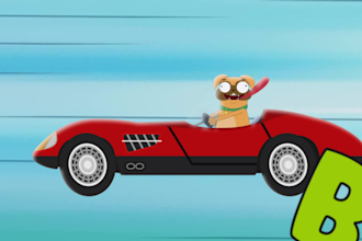 create a custom 2d cartoon intro or character animation